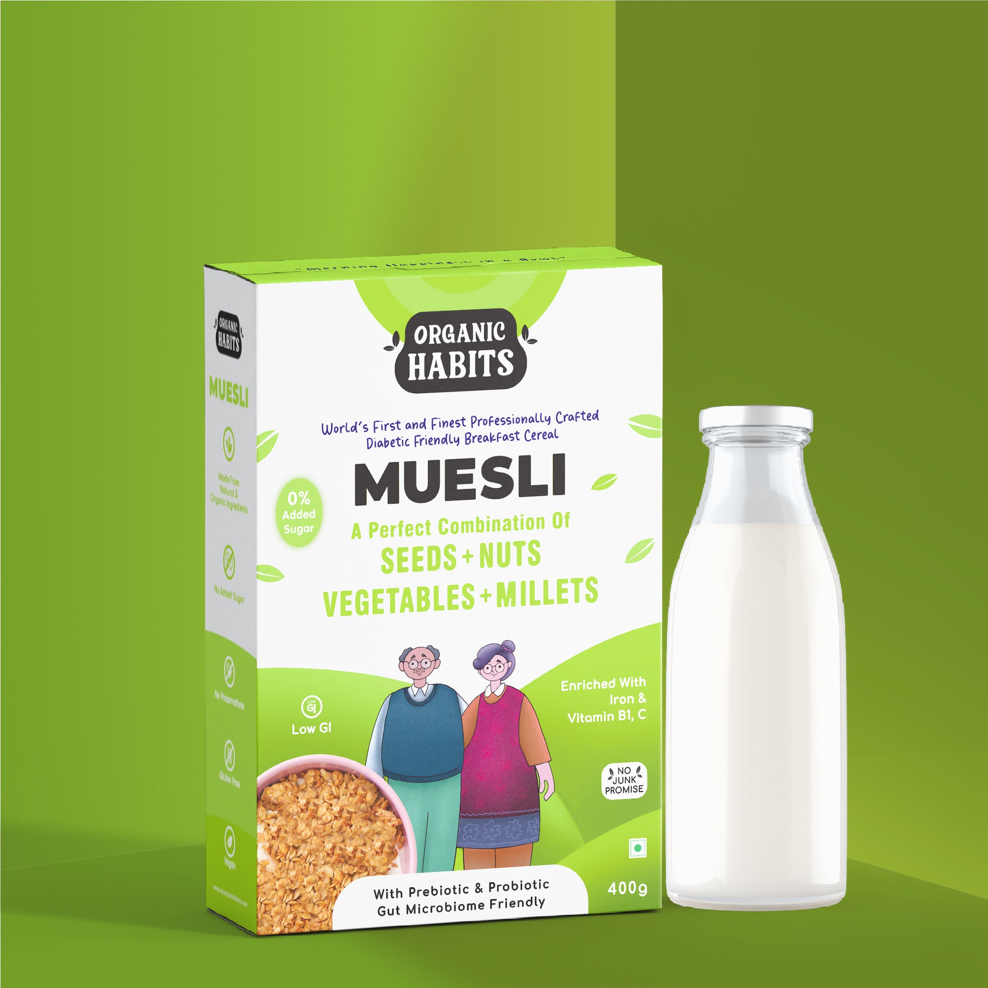 Diabetic Friendly Break-fast Cereal, 400g