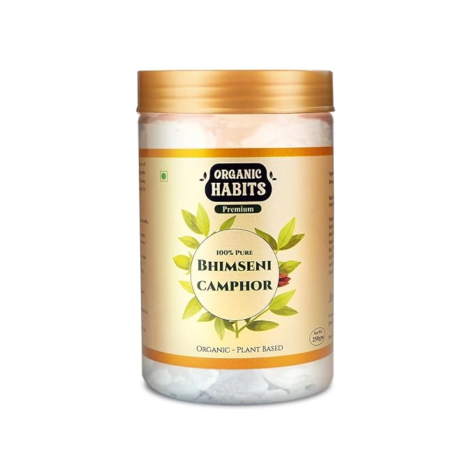 100% Pure Plant-Based Bhimseni Camphor Kapoor 250g