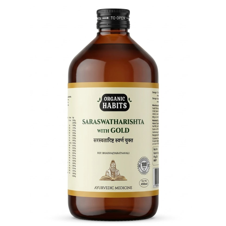 Saraswatharishta with Gold 450ml