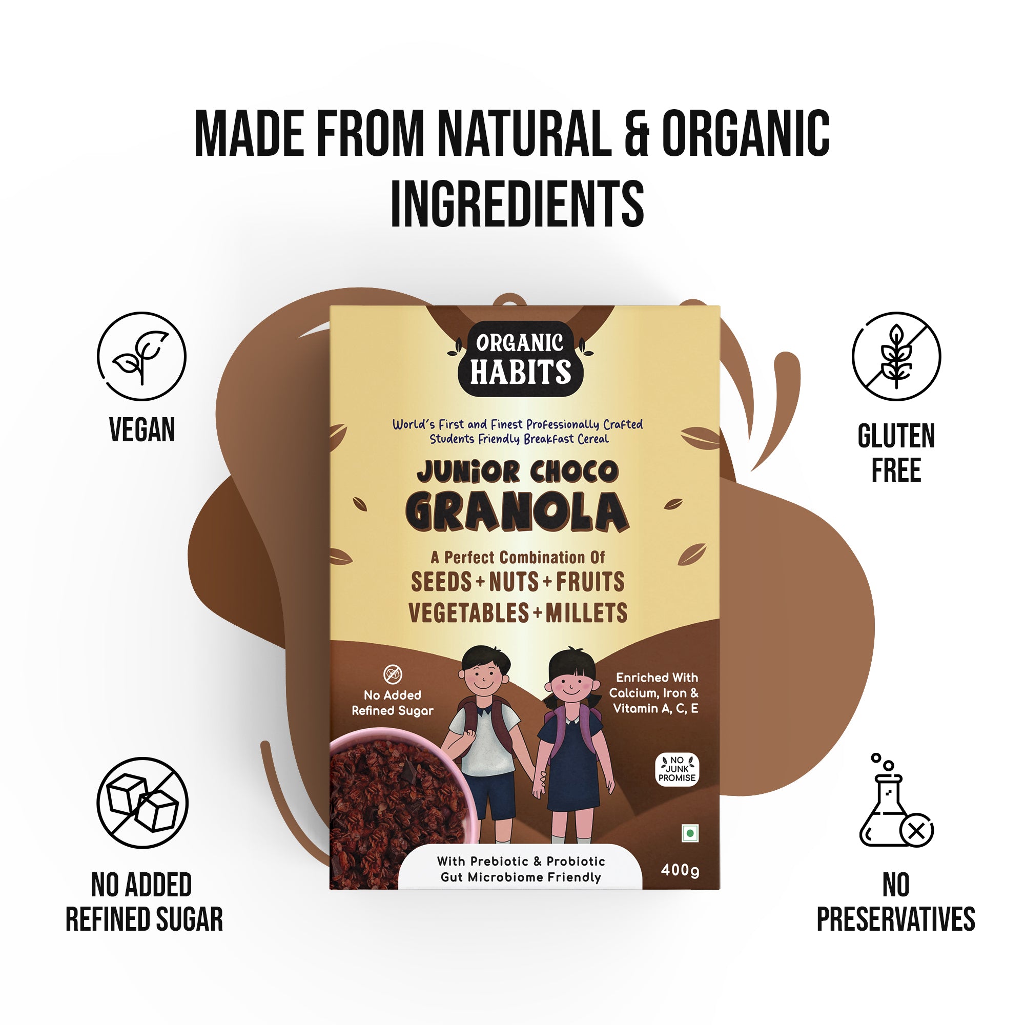 Diabetic Friendly Break-fast Cereal, 400g – Organic Habits